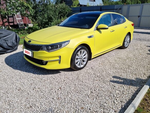 2018 Kia Optima IV, жёлтый, 1380000 рублей
