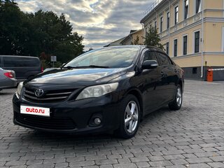 2010 Toyota Corolla X (E140, E150) Рестайлинг, чёрный, 830000 рублей, вид 1