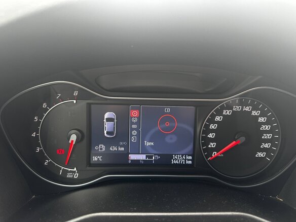 2011 Ford Mondeo IV Рестайлинг, чёрный, 1100000 рублей - вид 9