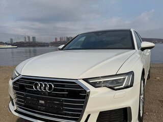 2020 Audi A6 45 TFSI V (C8), белый, 4490000 рублей, вид 2