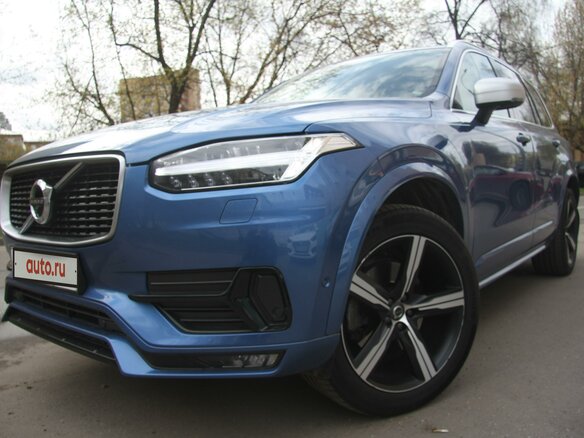 2018 Volvo XC90 II, синий - вид 23