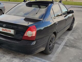 2009 Hyundai Elantra ТагАЗ III (XD2) Рестайлинг, чёрный, 400000 рублей, вид 3