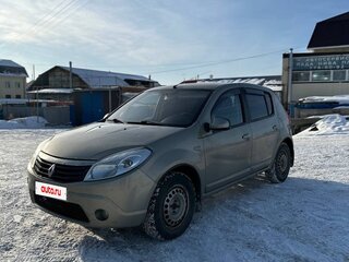 2010 Renault Sandero I, бежевый, 510000 рублей, вид 1