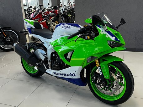 2024 Kawasaki ZX-6 Ninja, зелёный, 1399999 рублей, вид 1