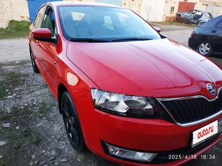 2017 Skoda Rapid I, красный, 1610000 рублей, вид 3