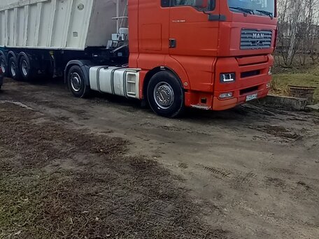 2007 MAN TGA, красный, 4000000 рублей, вид 1
