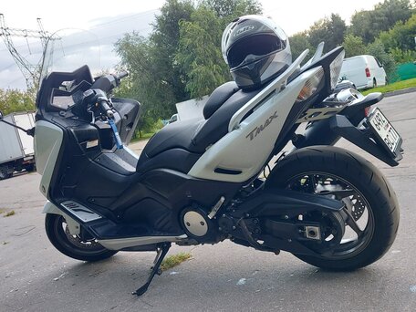 2012 Yamaha TMAX, белый, 600000 рублей, вид 4