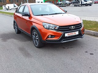 2021 Lada (ВАЗ) Vesta SW Cross I, оранжевый, 1615000 рублей, вид 3