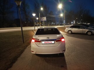 2014 Toyota Corolla XI (E160, E170, E180), белый, 1400000 рублей, вид 3