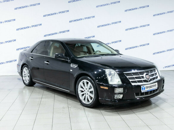 2008 Cadillac STS I Рестайлинг, чёрный - вид 2