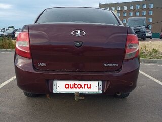 2012 Lada (ВАЗ) Granta I, пурпурный, 235000 рублей, вид 3