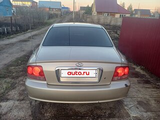 2007 Hyundai Sonata ТагАЗ IV (EF) Рестайлинг, золотистый, 600000 рублей, вид 3