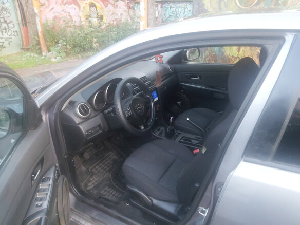 2003 Mazda 3 I (BK), серый, 277000 рублей - вид 5