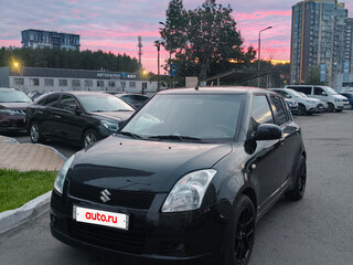 2009 Suzuki Swift III, чёрный, 630000 рублей, вид 2