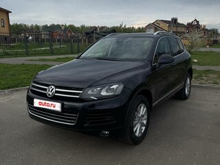 2013 Volkswagen Touareg II, чёрный, 1750000 рублей, вид 1
