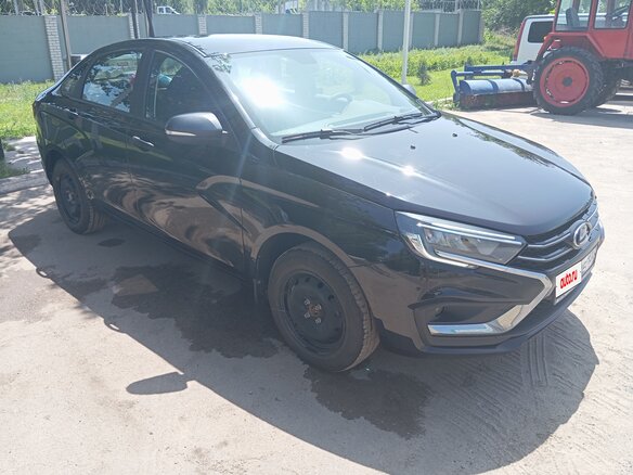 2023 Lada (ВАЗ) Vesta I Рестайлинг (NG), чёрный, 1100000 рублей - вид 1