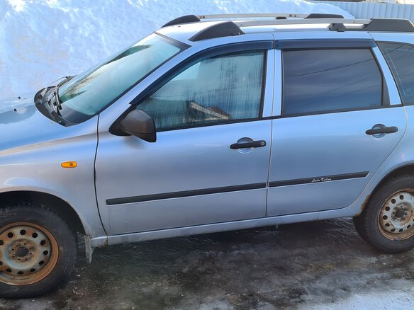 2012 Lada (ВАЗ) Kalina I, голубой - вид 10
