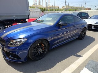 2016 Mercedes-Benz C-Класс AMG 63 AMG S IV (W205), синий, 7500000 рублей, вид 1