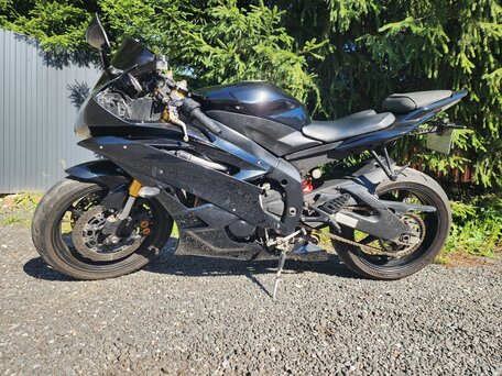2006 Yamaha YZF-R6, чёрный, 599999 рублей, вид 2