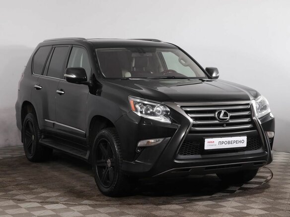 2014 Lexus GX 460 II Рестайлинг, чёрный - вид 2