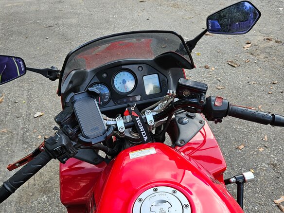 1998 Honda VFR 800, красный, 390000 рублей - вид 11