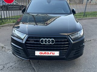 2018 Audi Q7 II (4M), чёрный, 5400000 рублей, вид 2