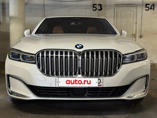 2019 BMW 7 серии 750i xDrive VI (G11/G12) Рестайлинг, белый, 7000000 рублей, вид 1
