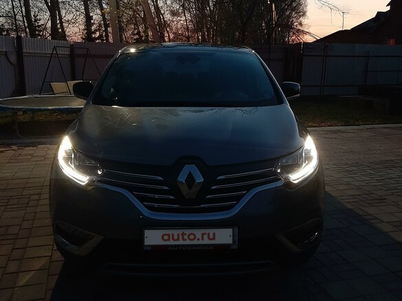 2017 Renault Espace V, серый, 1690000 рублей - вид 9