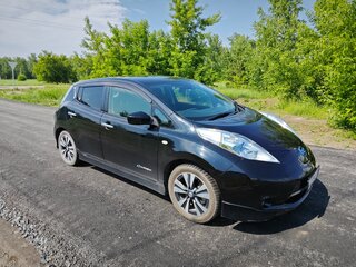 2016 Nissan Leaf 30kWh I (ZE0/AZE0), чёрный, 1189000 рублей, вид 4