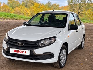 2019 Lada (ВАЗ) Granta I Рестайлинг, белый, 480000 рублей, вид 3