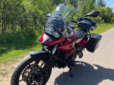 2015 BMW F 700 GS, красный, 760000 рублей, вид 5