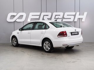 2019 Volkswagen Polo V Рестайлинг, белый, 1325000 рублей, вид 2