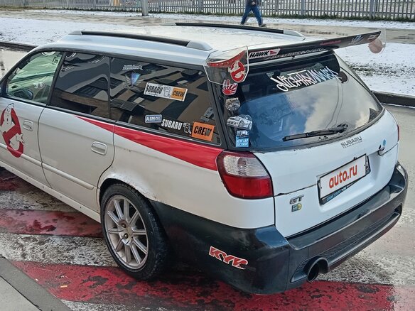2001 Subaru Legacy III, белый, 500000 рублей - вид 5