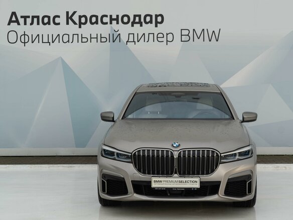 2019 BMW 7 серии M760Li xDrive VI (G11/G12) Рестайлинг, серебристый - вид 1