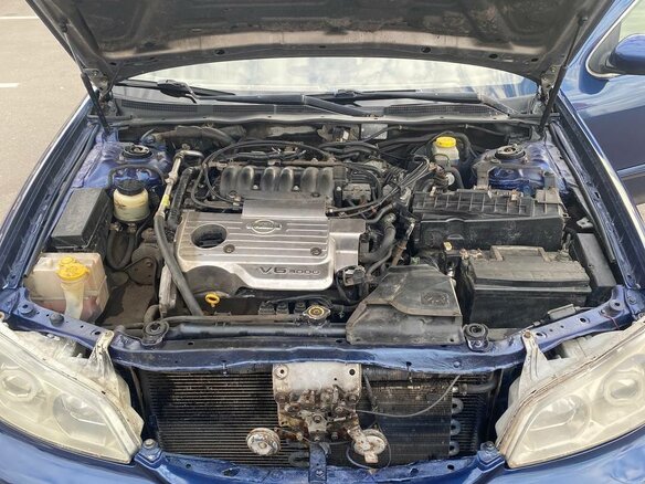 2005 Nissan Maxima V (A33), синий, 999999 рублей - вид 19