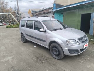 2012 Lada (ВАЗ) Largus I, серебристый, 560000 рублей, вид 1