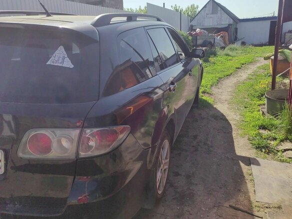 2005 Mazda 6 I (GG) Рестайлинг, красный, 420000 рублей - вид 4