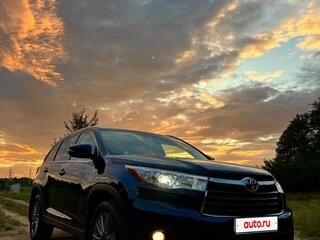2014 Toyota Highlander III (XU50), синий, 2100000 рублей, вид 1