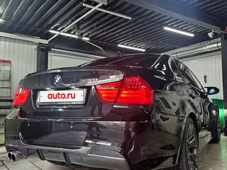 2008 BMW 3 серии 325i V (E90/E91/E92/E93) Рестайлинг, чёрный, 1390000 рублей, вид 3