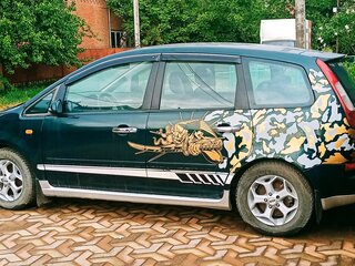 2003 Ford C-MAX I, зелёный, 335555 рублей, вид 3