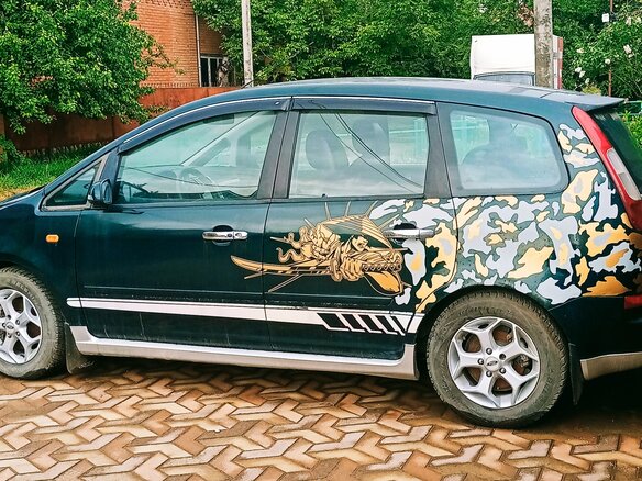 2003 Ford C-MAX I, зелёный, 335555 рублей - вид 2