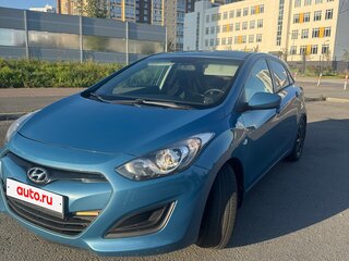 2013 Hyundai i30 II, голубой, 890000 рублей, вид 1