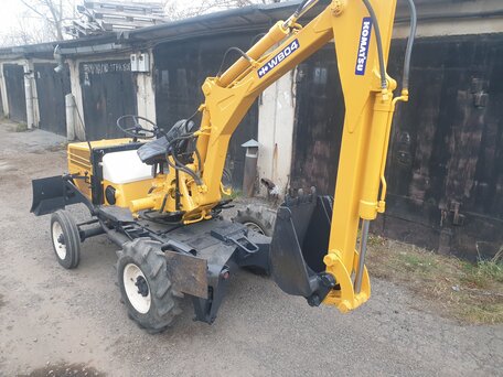 1997 Kubota Миниэкскаваторы, жёлтый, 1100000 рублей, вид 1