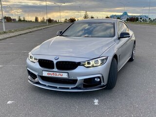 2017 BMW 4 серии 430i xDrive F32/F33/F36 Рестайлинг, серебристый, 2430000 рублей, вид 1