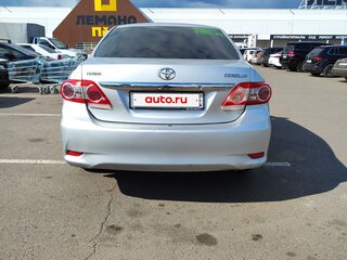 2012 Toyota Corolla X (E140, E150) Рестайлинг, серебристый, 950000 рублей, вид 3