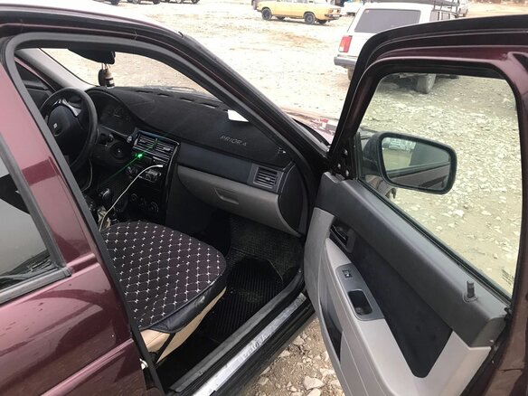 2010 Lada (ВАЗ) Priora I, красный, 255000 рублей - вид 5