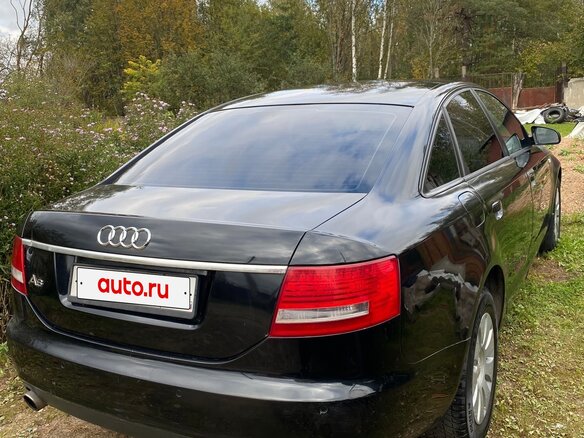 2008 Audi A6 III (C6), чёрный, 720000 рублей - вид 4