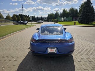 2018 Porsche Cayman III 718 (982), синий, 4890000 рублей, вид 5