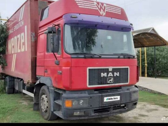 1997 MAN 19, красный, 1250000 рублей - вид 2