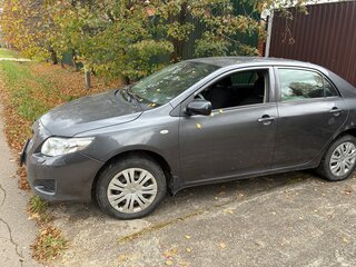 2008 Toyota Corolla Axio X (E140, E150) Рестайлинг, серый, 820000 рублей, вид 2